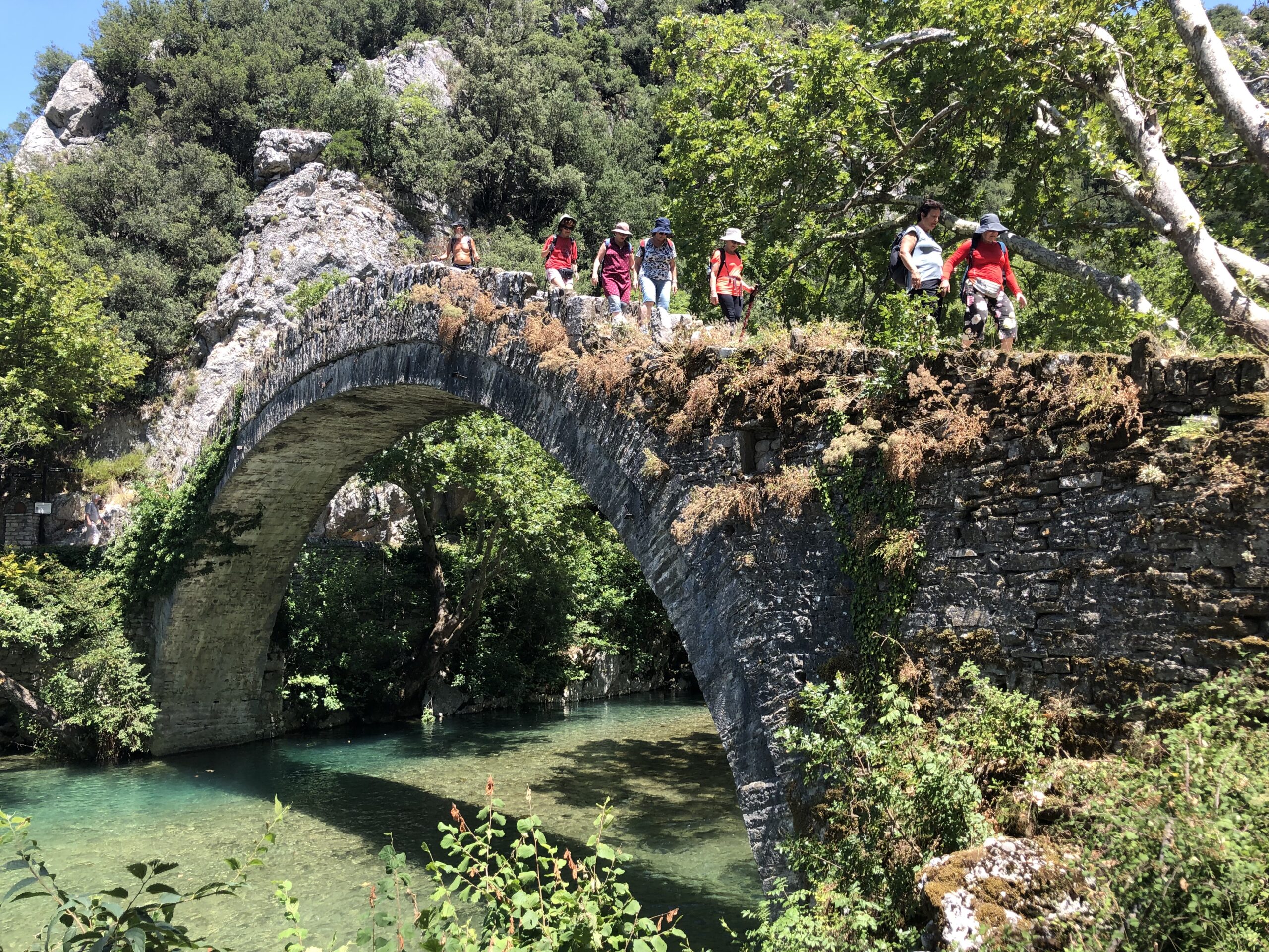 Stone made bridges in Zagori